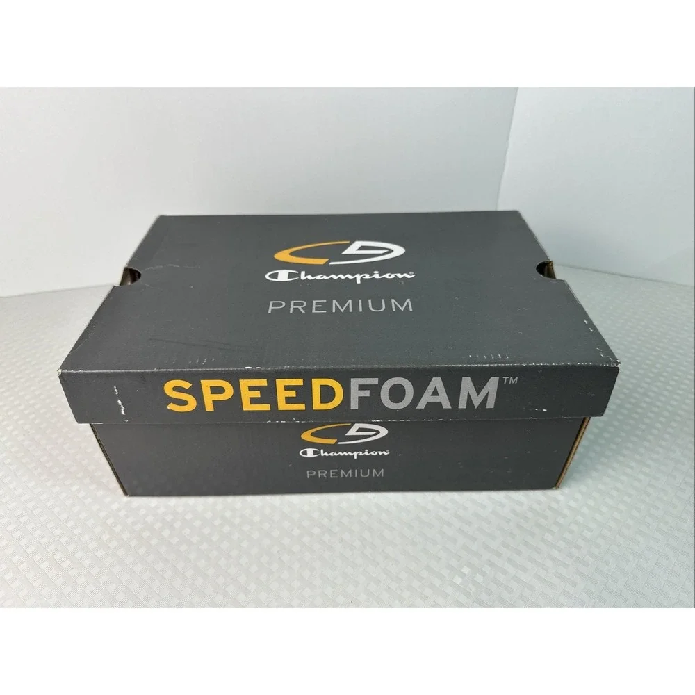 Champion C9 Speed Foam‎ Womens Size 10 Running Shoes Black Blue Pink Athletic